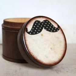 Large Mustache Box